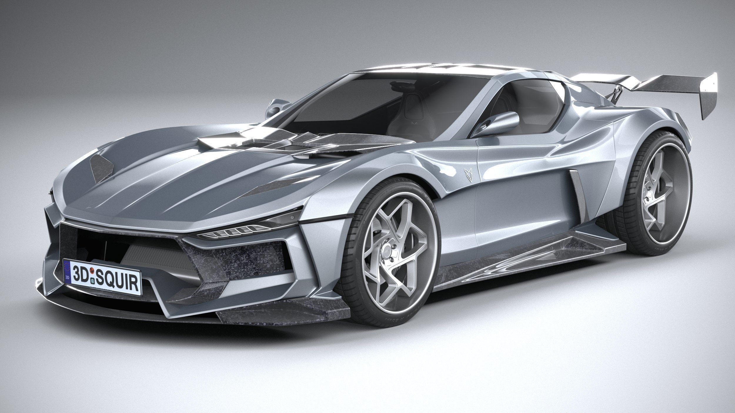 Valarra Corvette 2022 3D model_1