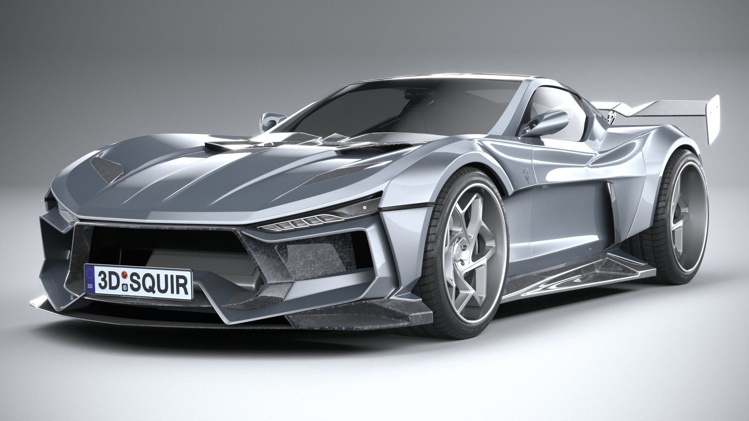 Valarra Corvette 2022 3D model_2