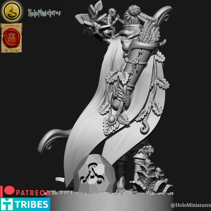 Wood elves Archers 3D print model_8