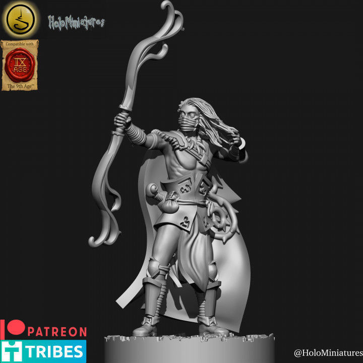 Wood elves Archers 3D print model_18