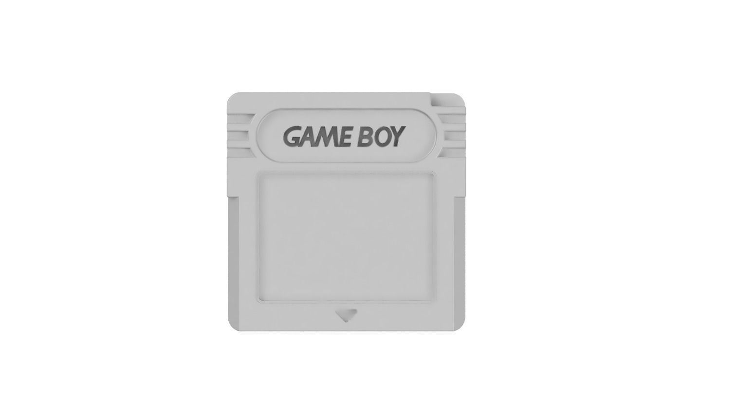 KEYCAP NINTENDO GAME BOY CARTRIDGE 3D print model_6