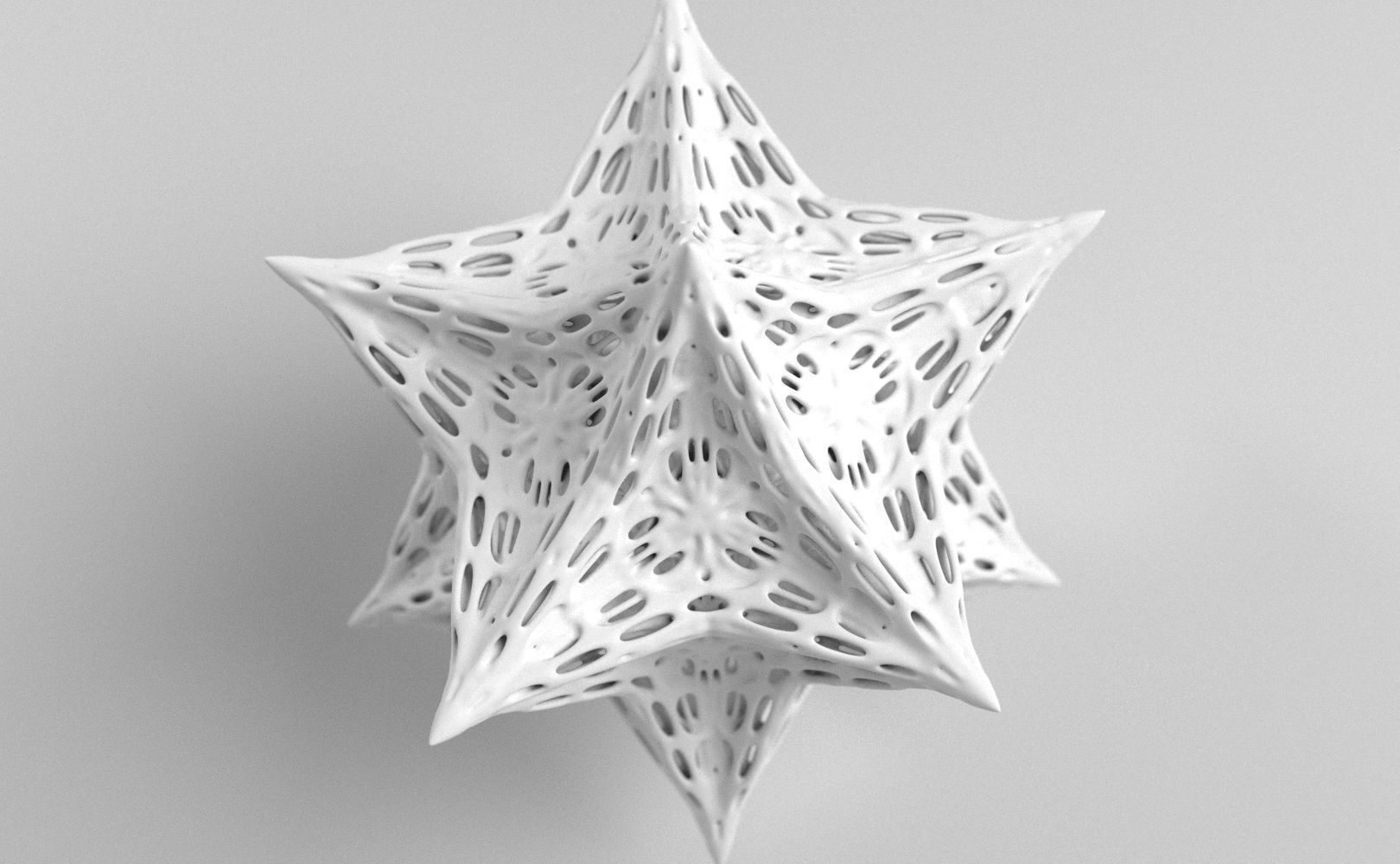 Alien Pollen Set 1 3D print model_7