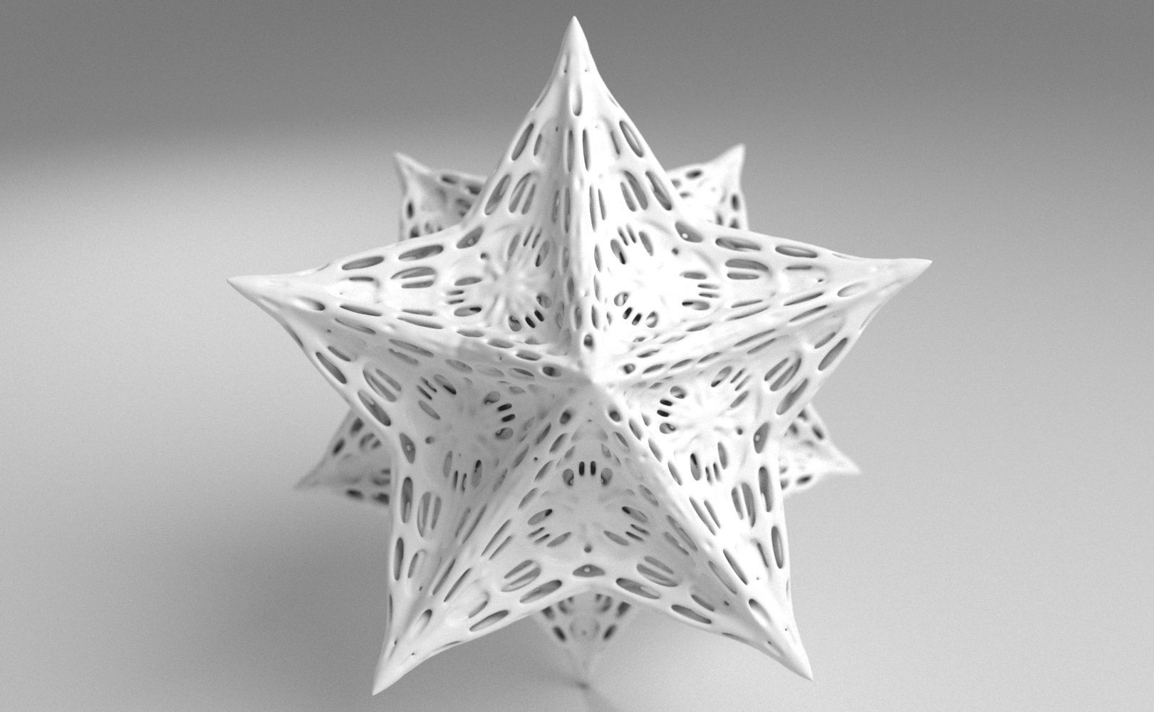 Alien Pollen Set 1 3D print model_12