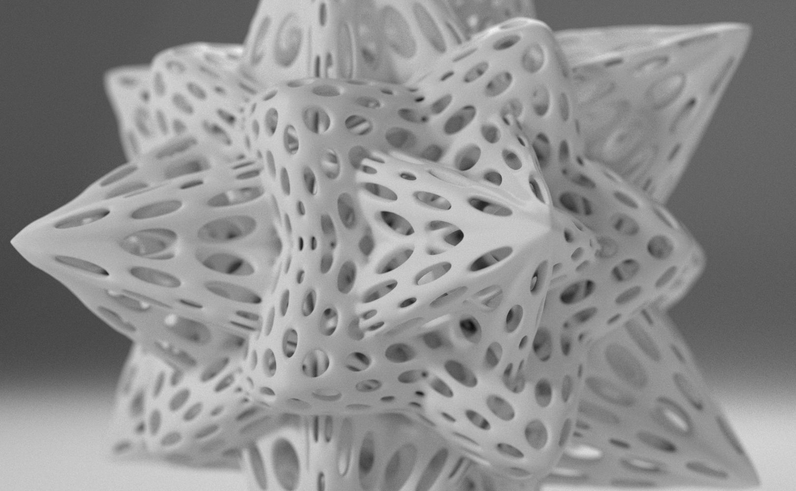 Alien Pollen Set 1 3D print model_2