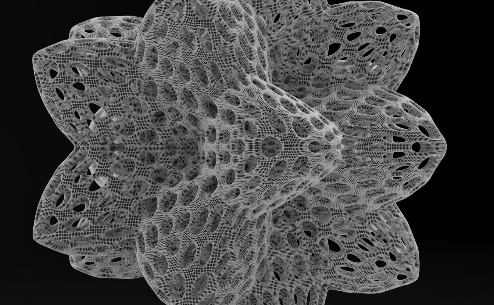 Alien Pollen Set 1 3D print model_35