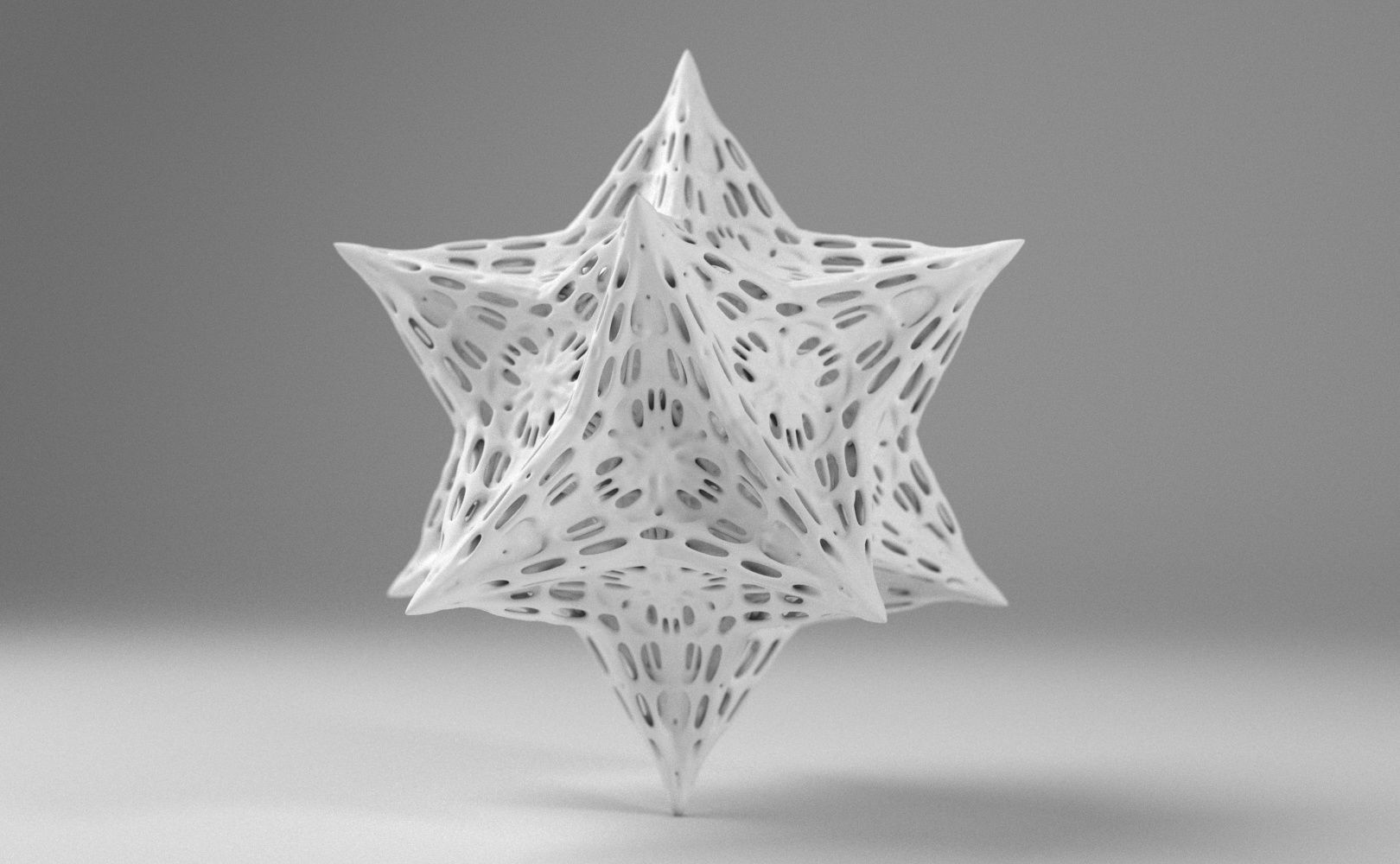 Alien Pollen Set 1 3D print model_9