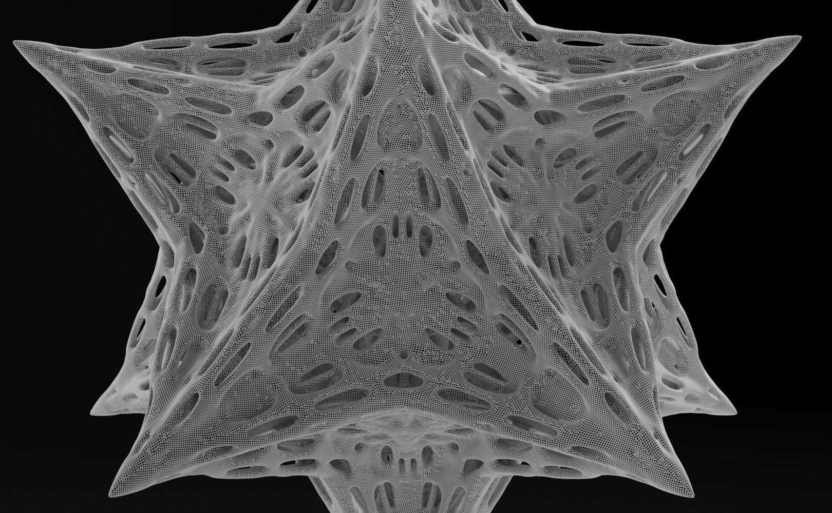 Alien Pollen Set 1 3D print model_33