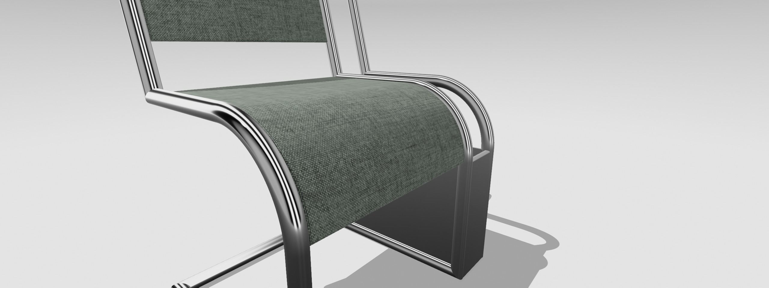 lounge chair 3D print model_2