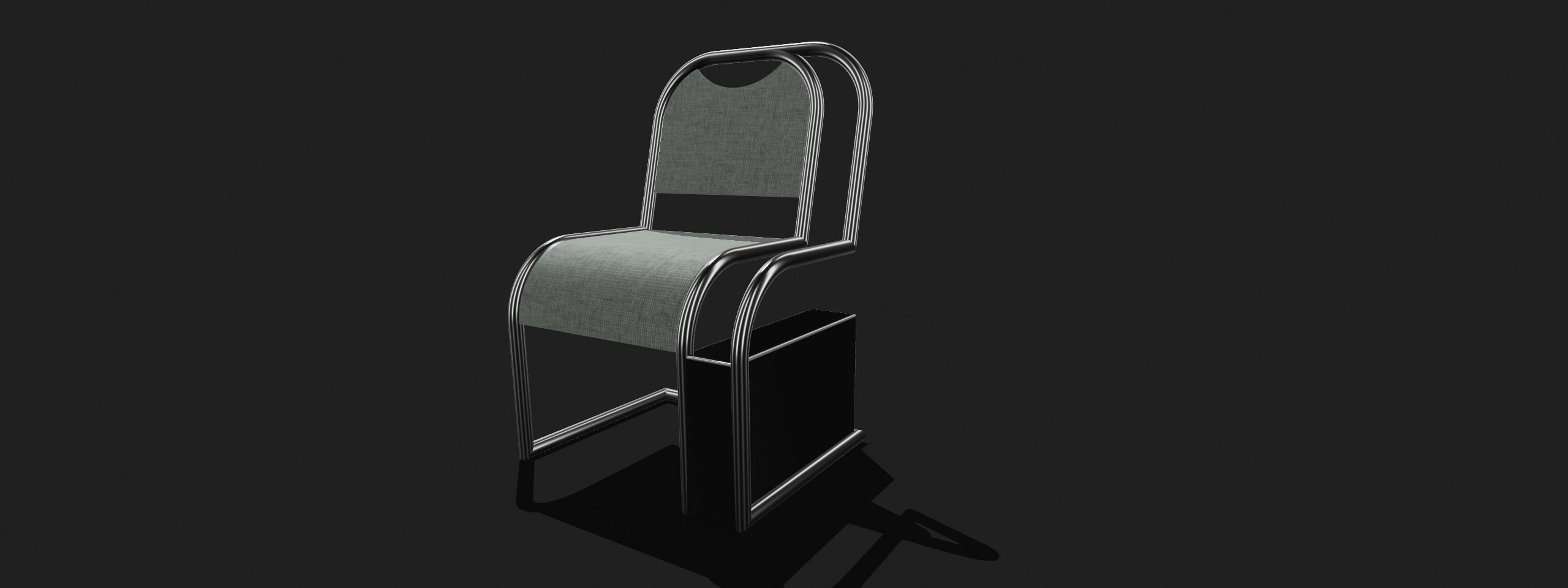 lounge chair 3D print model_4