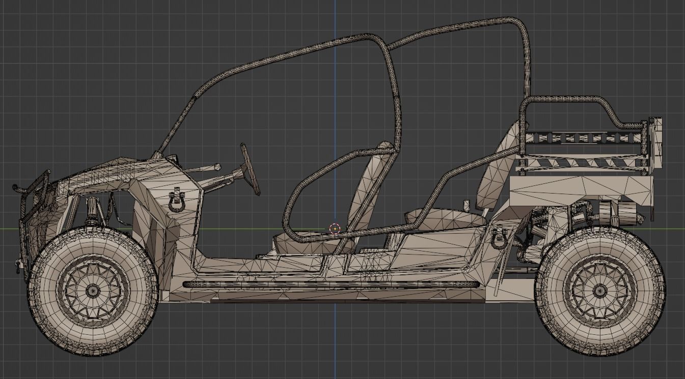 Polaris MRZR 4 3D model_5