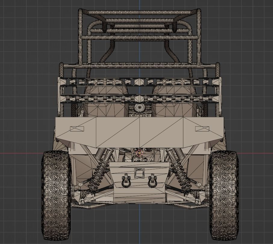 Polaris MRZR 4 3D model_6