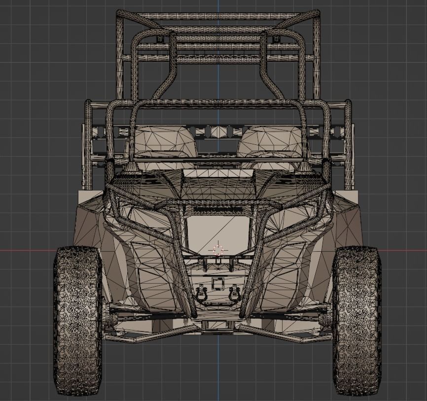 Polaris MRZR 4 3D model_3
