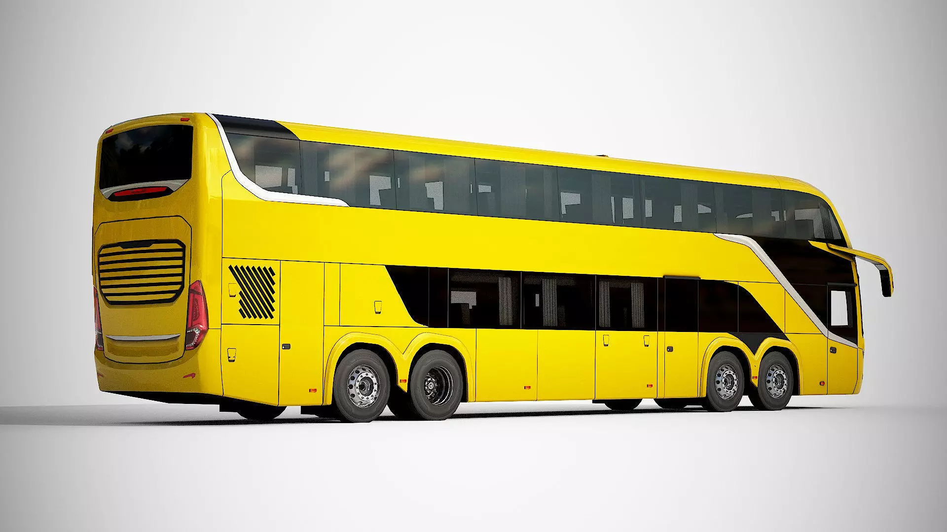 Comil Invictus DD Low-poly 3D model_2