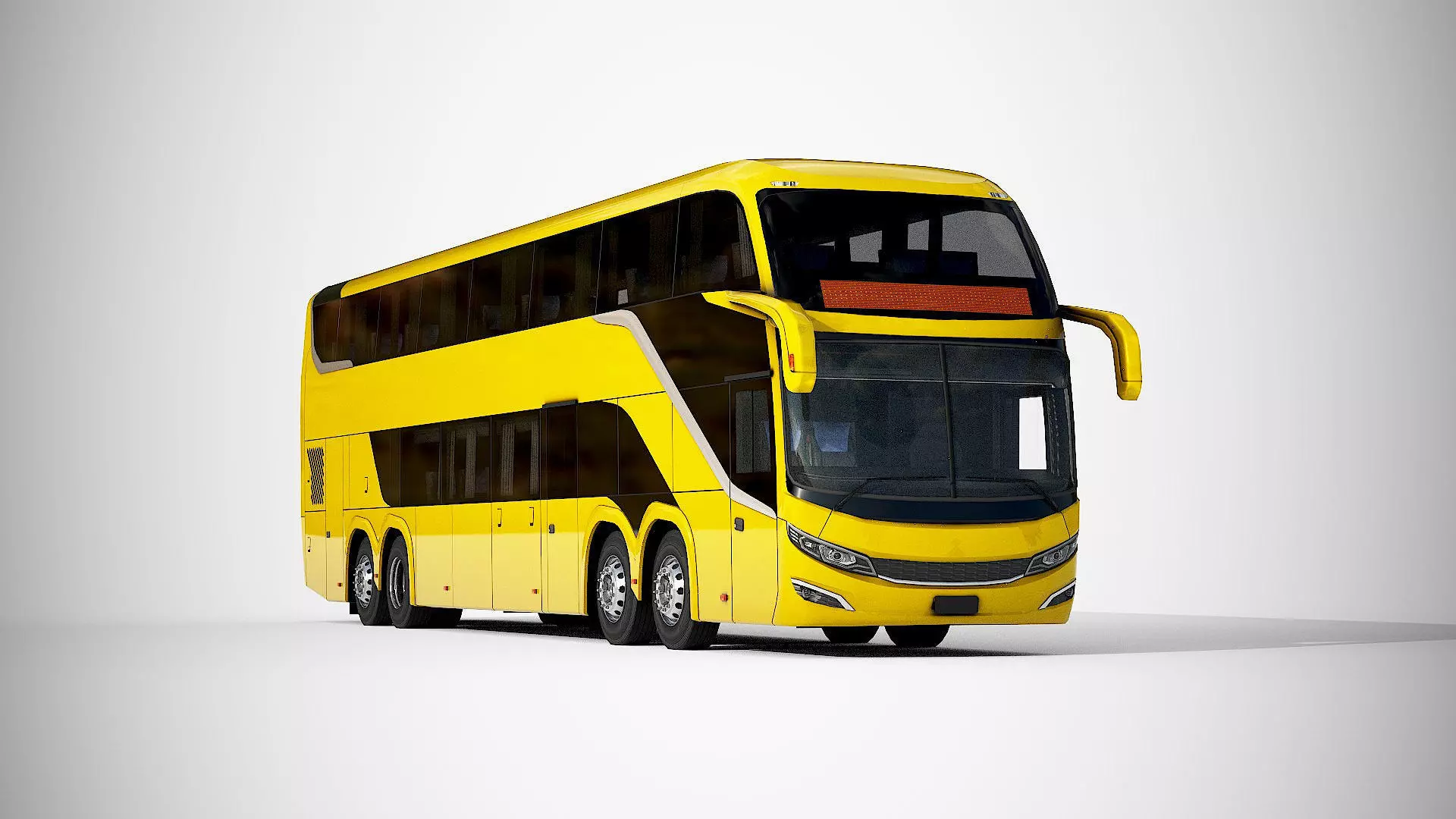 Comil Invictus DD Low-poly 3D model_5