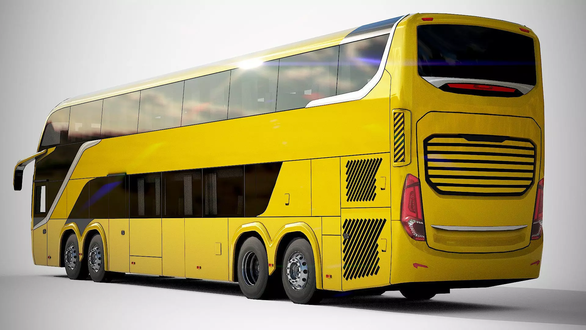 Comil Invictus DD Low-poly 3D model_3