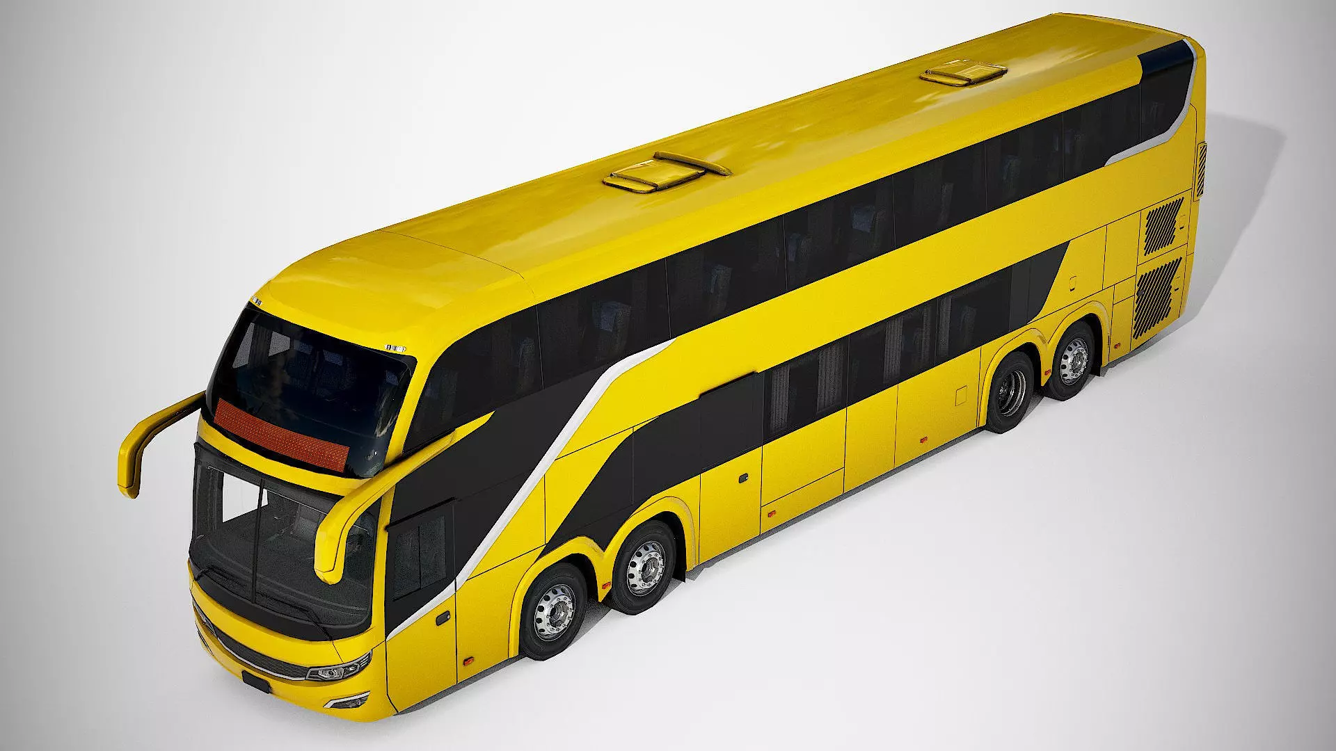 Comil Invictus DD Low-poly 3D model_8