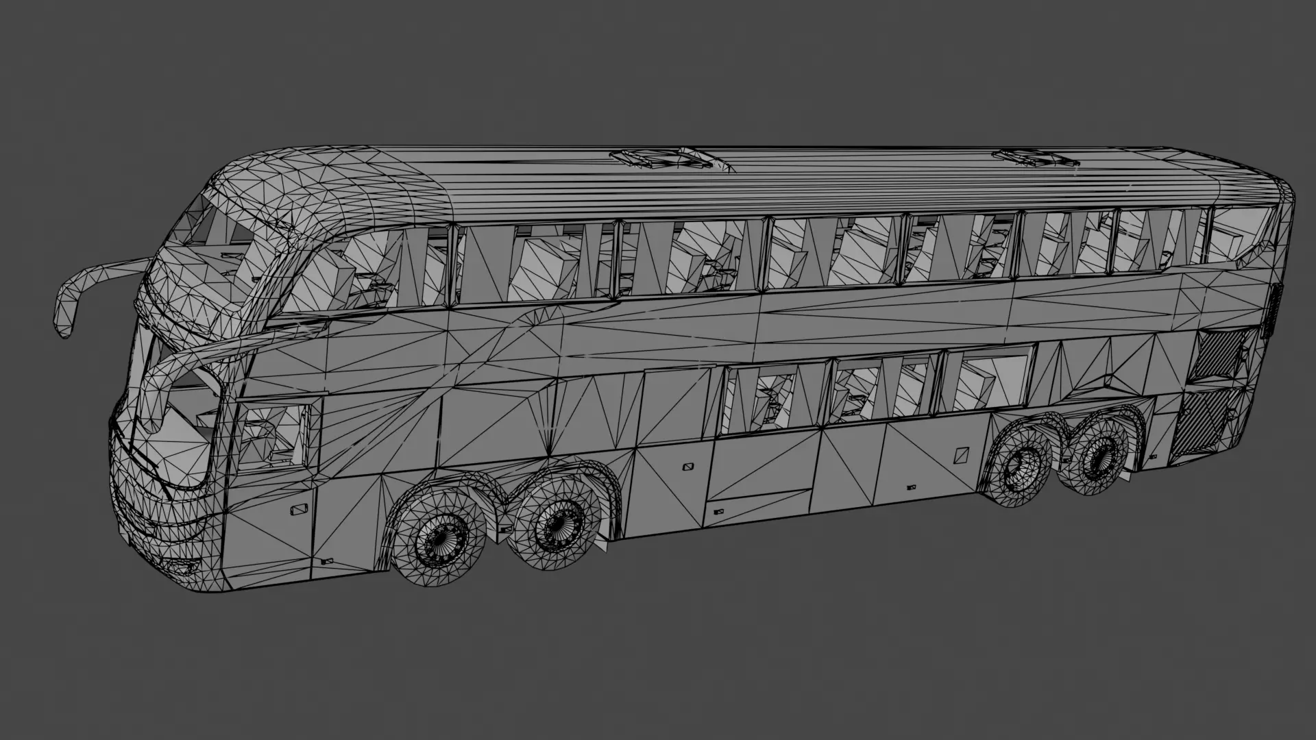 Comil Invictus DD Low-poly 3D model_13