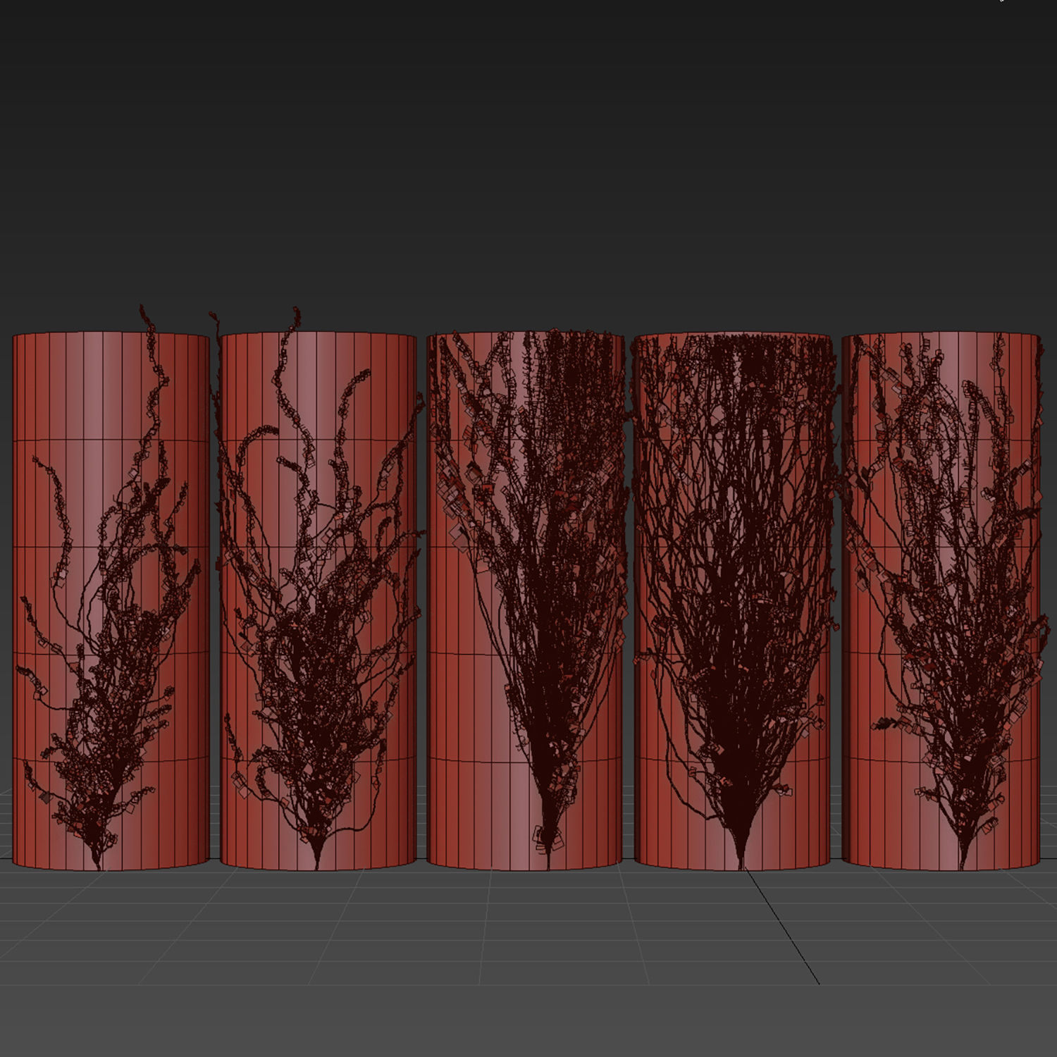 Collection plant vol 423 - Hedera - outdoor - leaf - fitowall 3D model_5