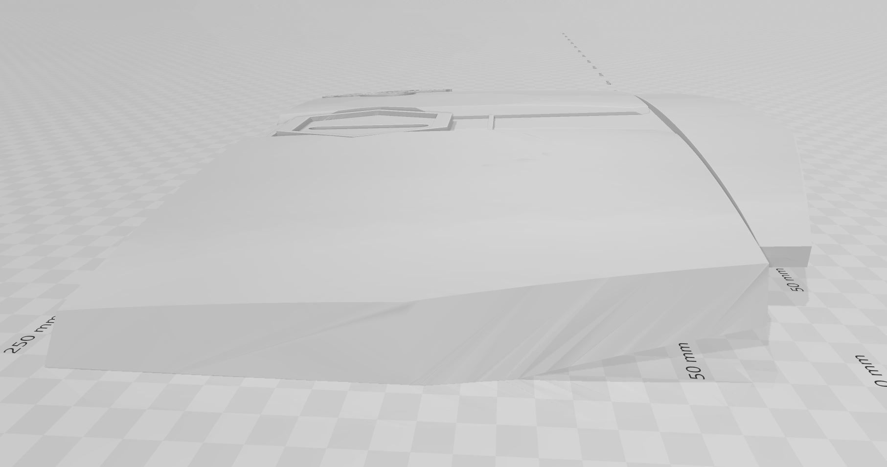 Mandalorian Style Breastplate With Mythosaur Embossed 3D print model_3