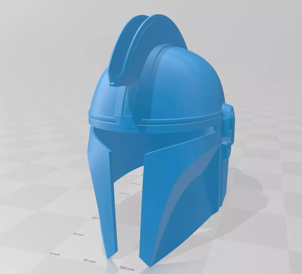 Hoplite Style Mandalorian Helmet 3D print model