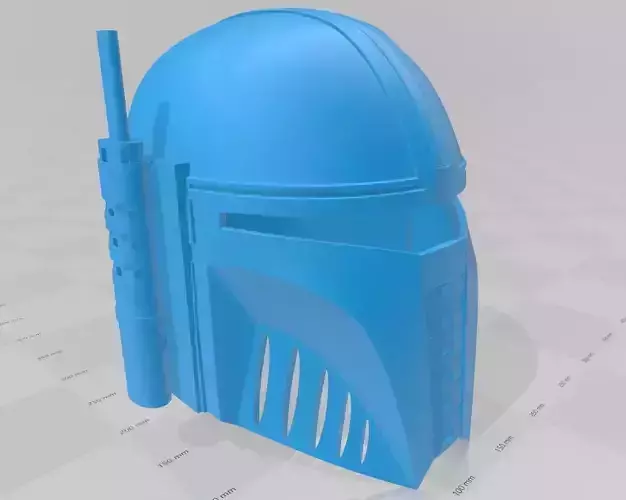Vented Mandalorian Style Helmet