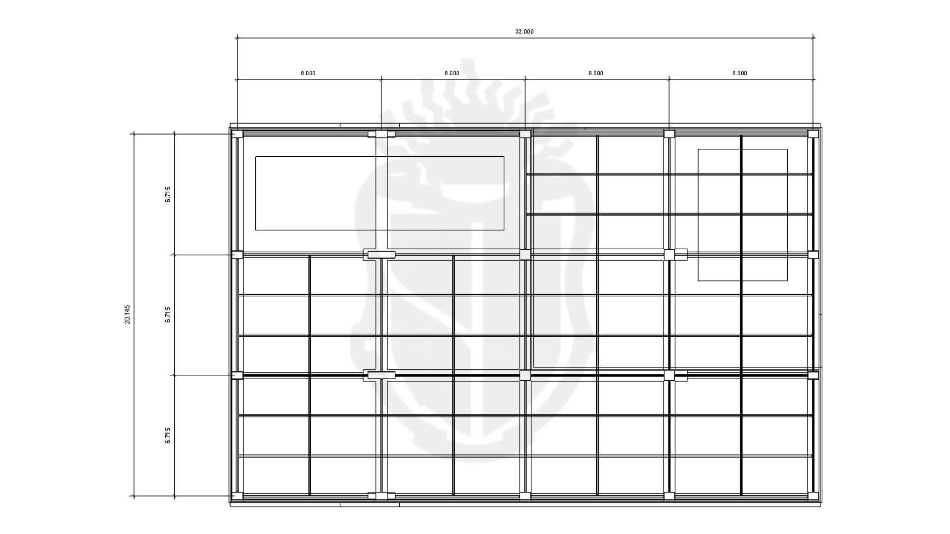 Revit Structural Model 3D model_3
