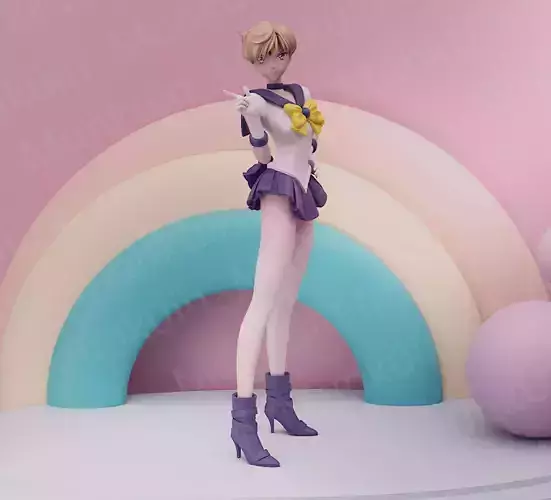 Sailor Uranus Fan Art 3D print model
