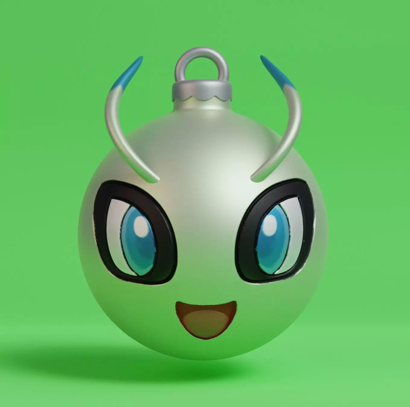 Pokemon - Christmas Ornament Celebi 3D print model_0