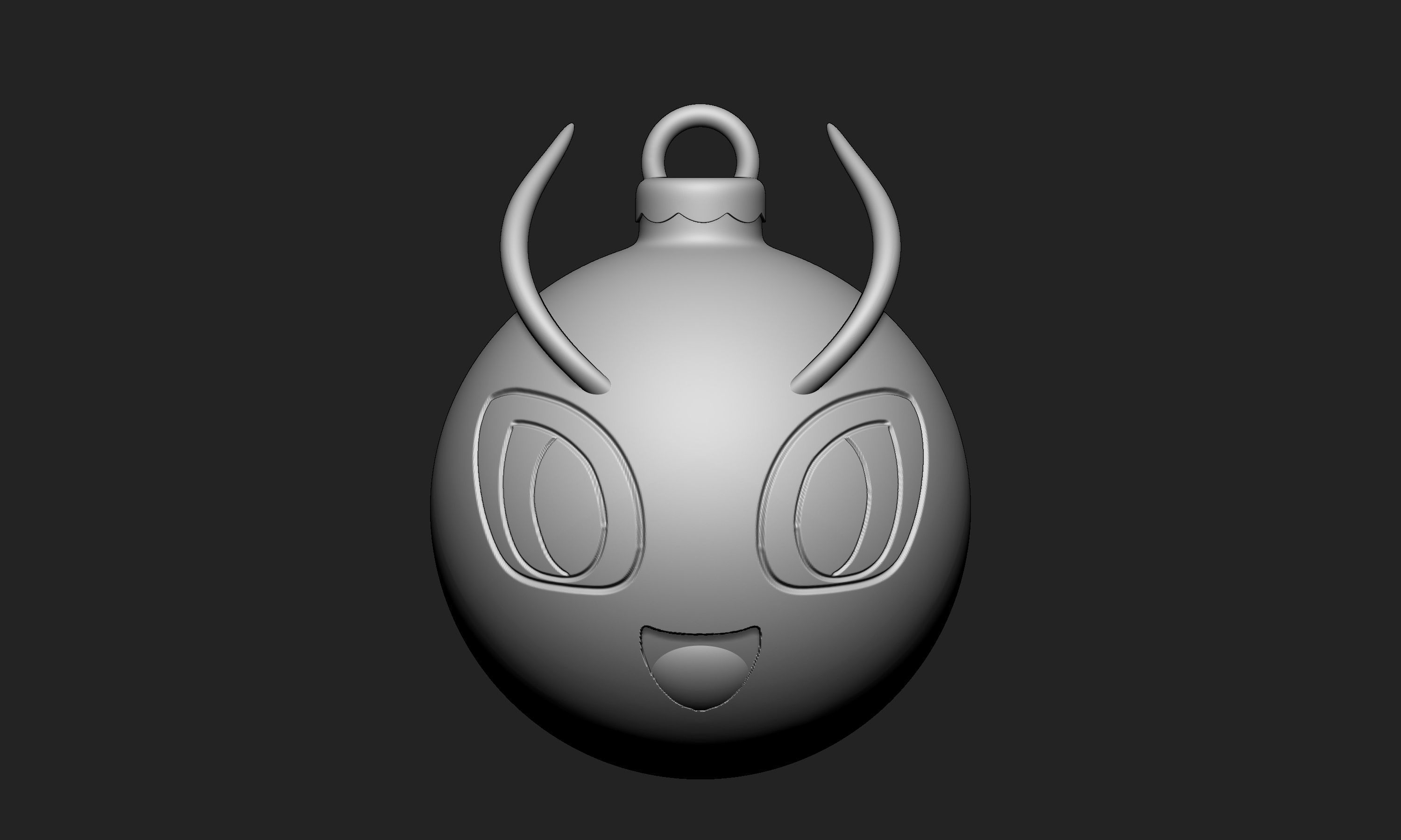 Pokemon - Christmas Ornament Celebi 3D print model_4