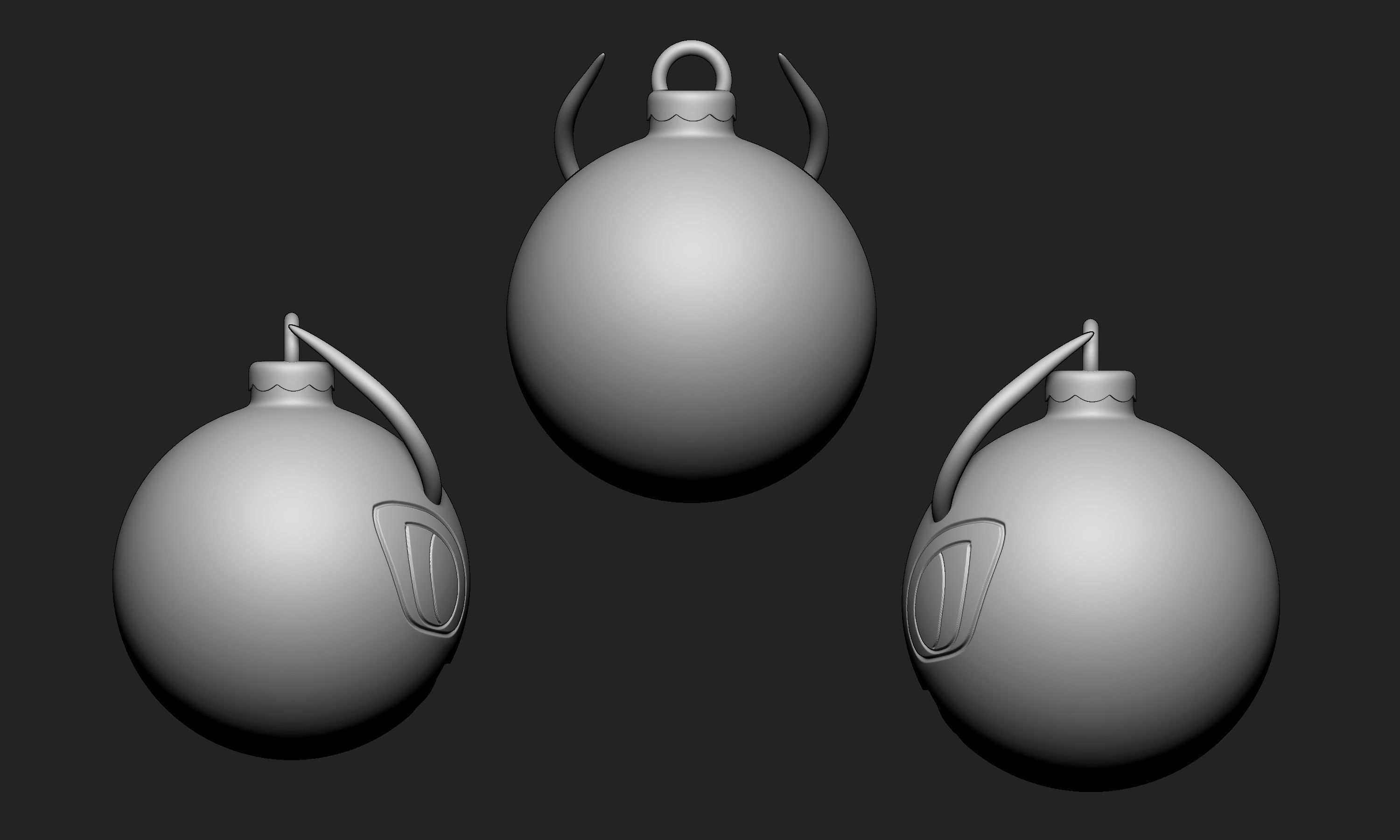 Pokemon - Christmas Ornament Celebi 3D print model_6