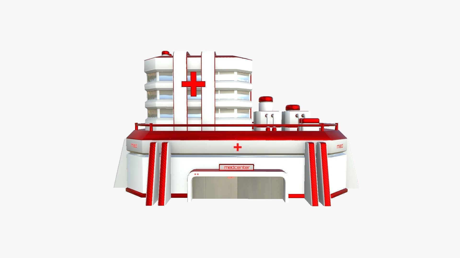 10 SciFi Hospitals A Collection - Sci Fi Exterior Design _52