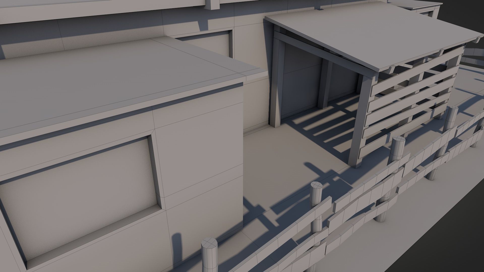 Anatolian Village Shack 4 Low-poly 3D model_14