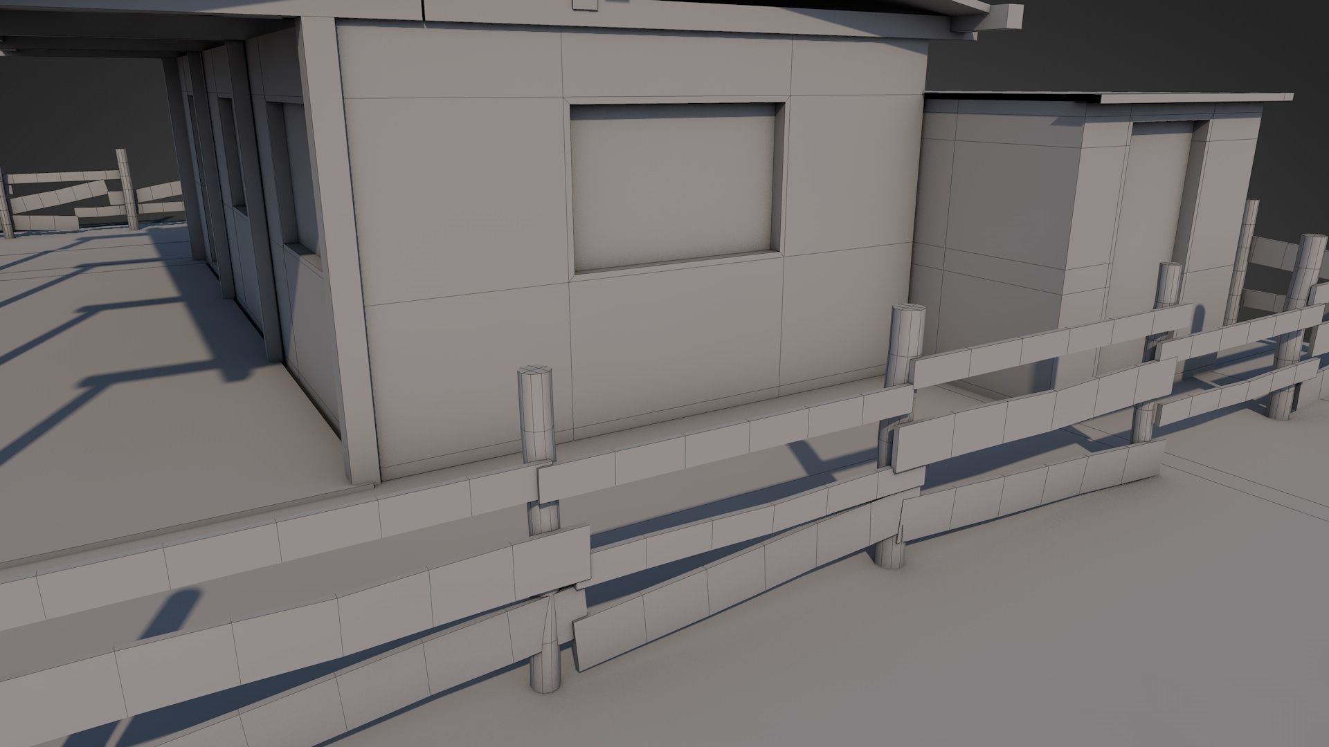 Anatolian Village Shack 4 Low-poly 3D model_13