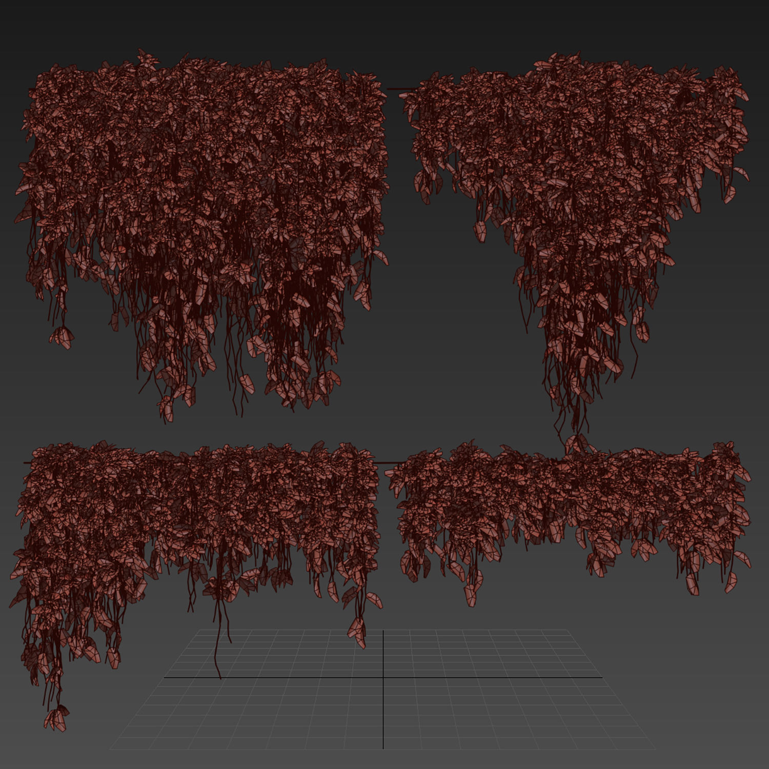 Collection plant vol 425 - bush - ivy - 3dmodel - Assorted 3D model_5