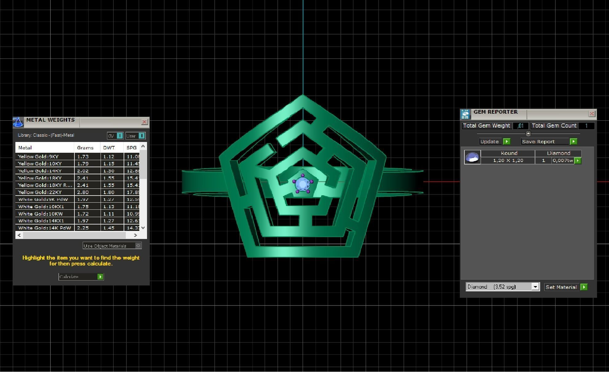 Ring maze for CNC or 3D print model 3D print model_10