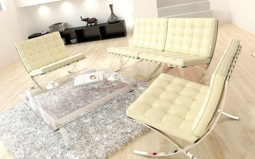 Modern Furniture Collection 3D model_2