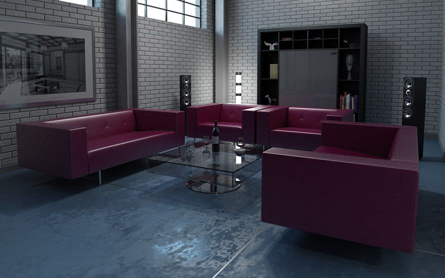 Modern Furniture Collection 3D model_1