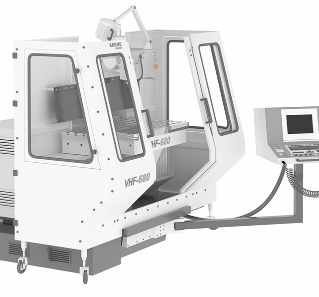 Milling machine VHF-680 3D model_2