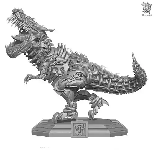 T Rex Transformer stl file