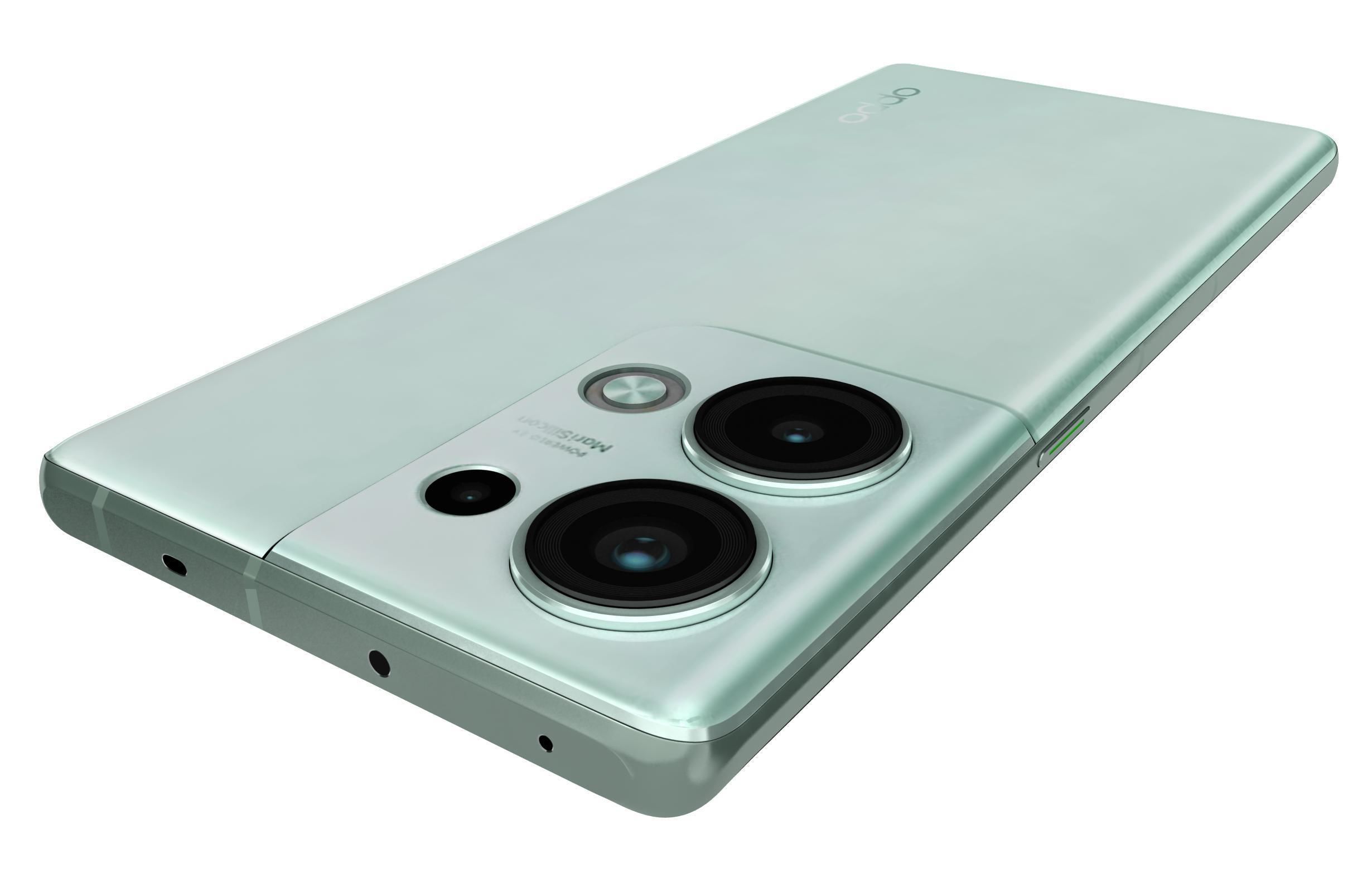 OPPO Reno9 Pro Plus Green 3D model_15