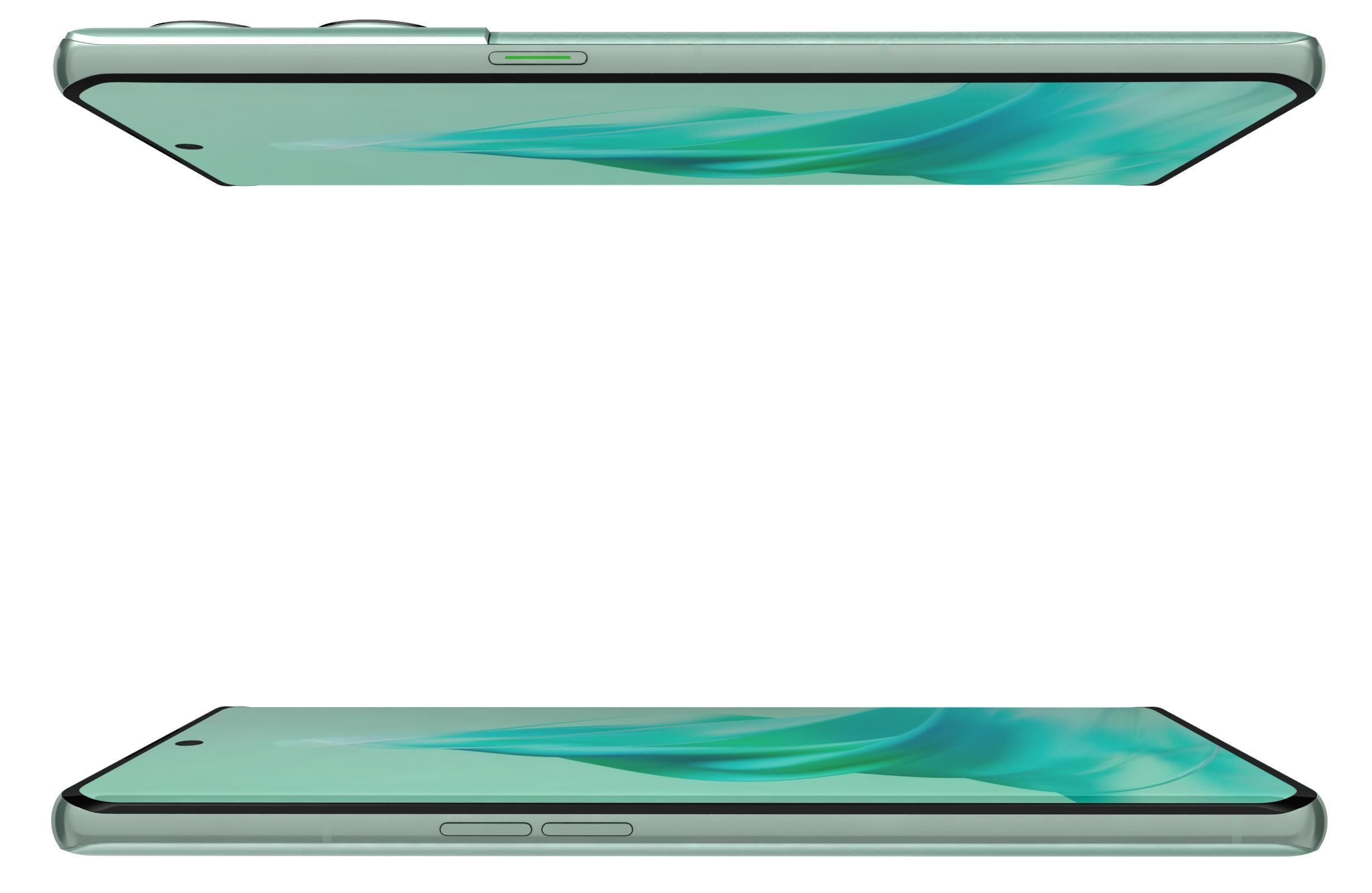 OPPO Reno9 Pro Plus Green 3D model_9
