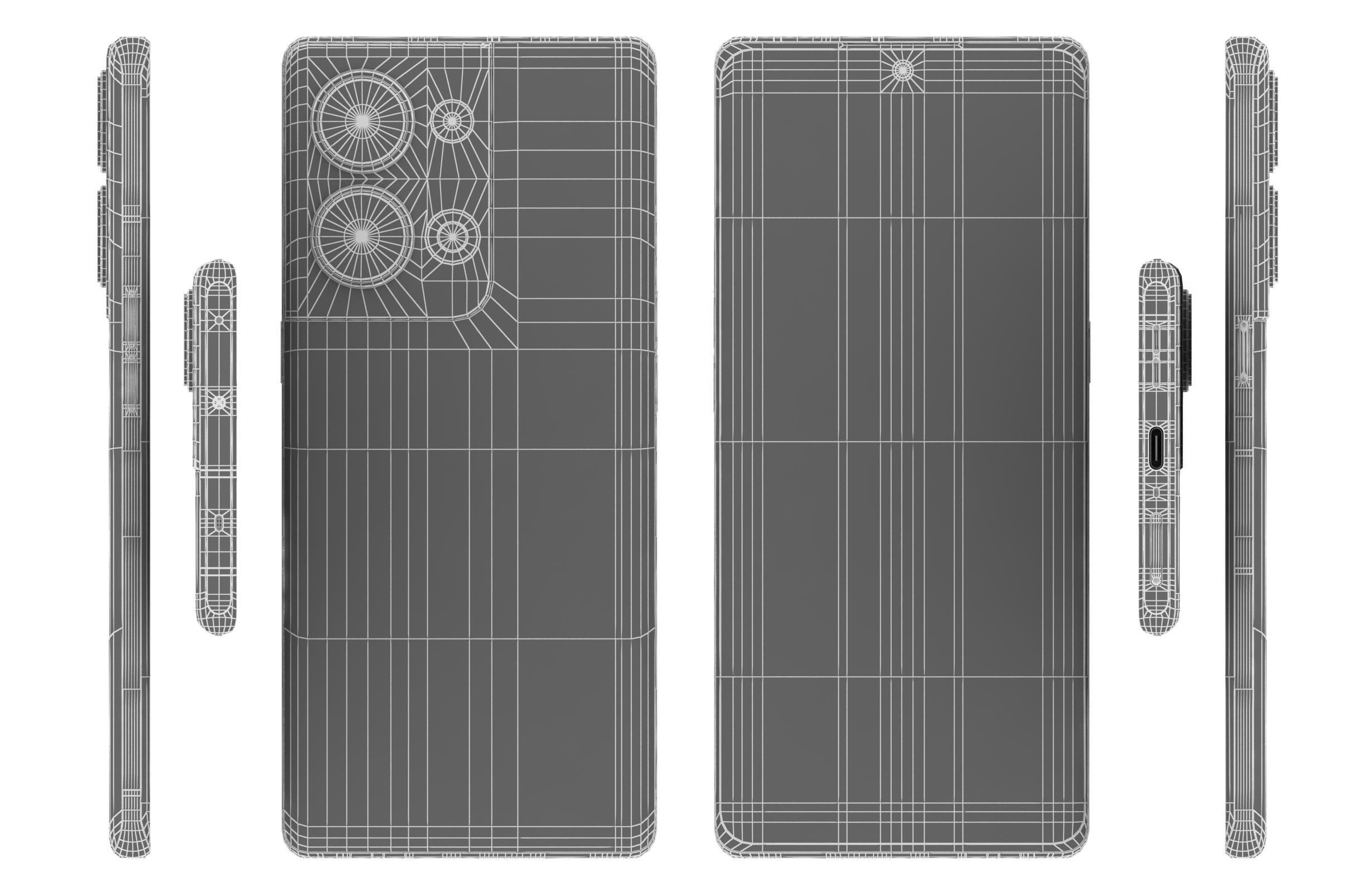 OPPO Reno9 Pro Plus Green 3D model_16