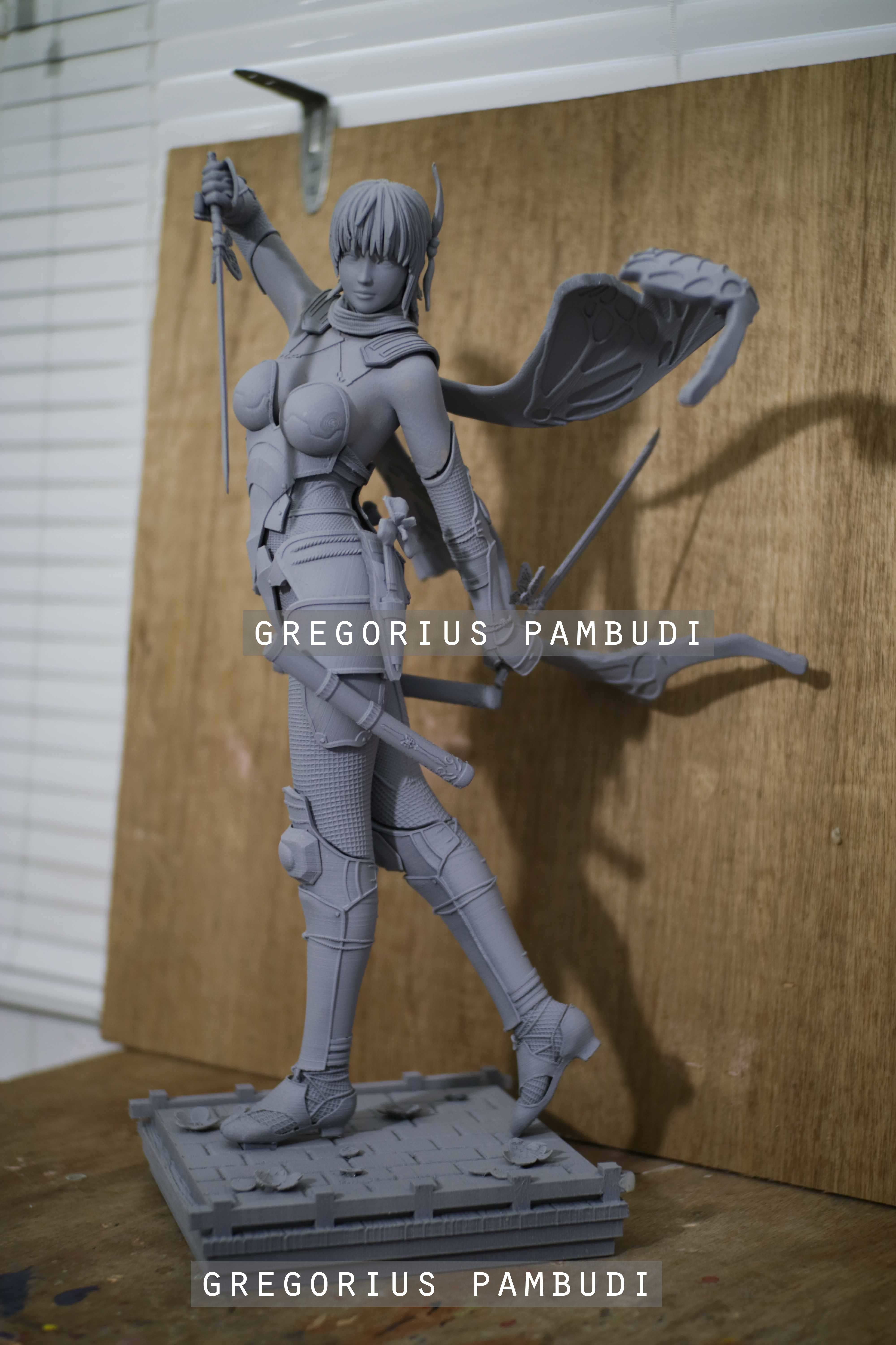 Ayane Dead or Alive Fan Art Statue 3d Printable 3D print model_38