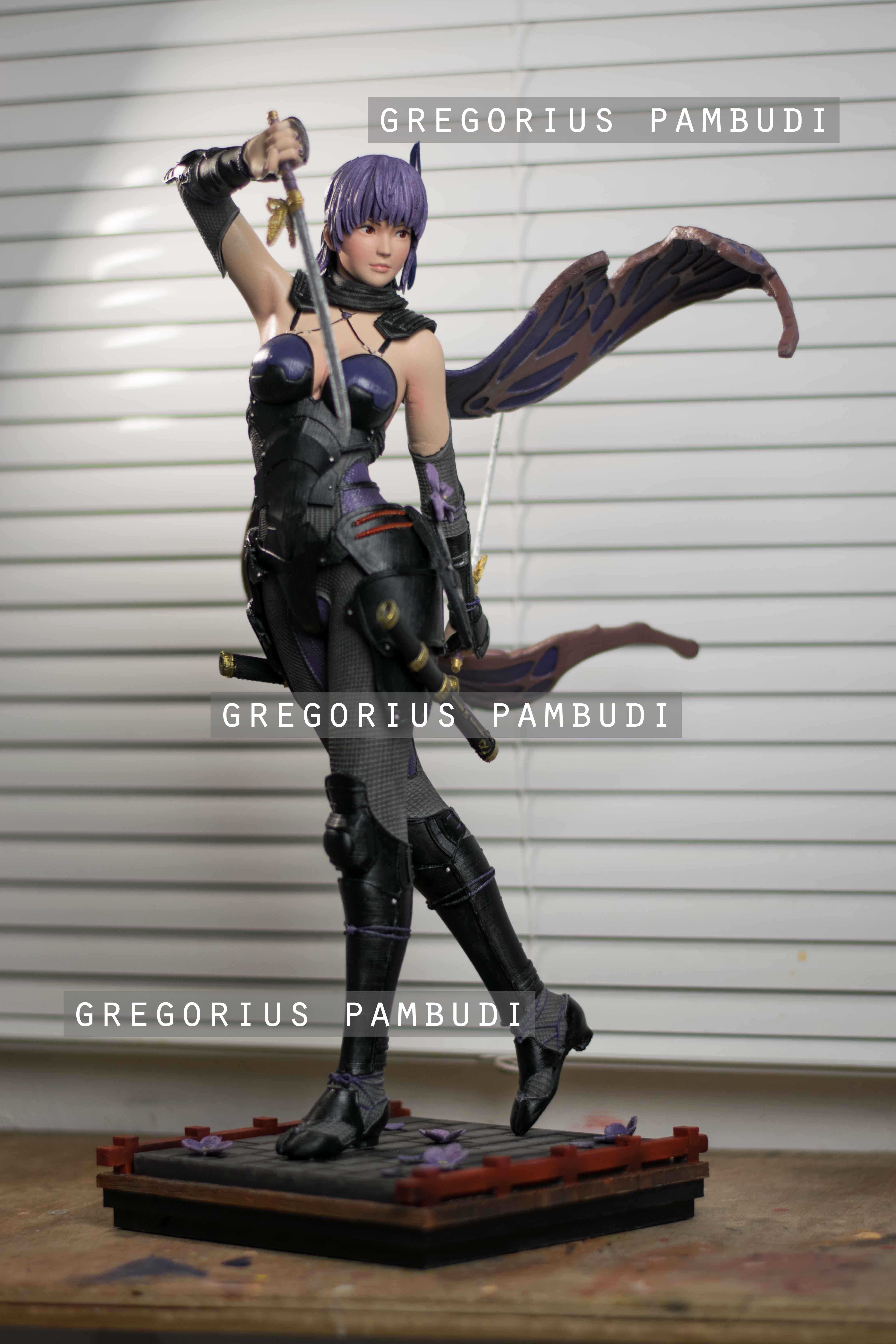Ayane Dead or Alive Fan Art Statue 3d Printable 3D print model_4