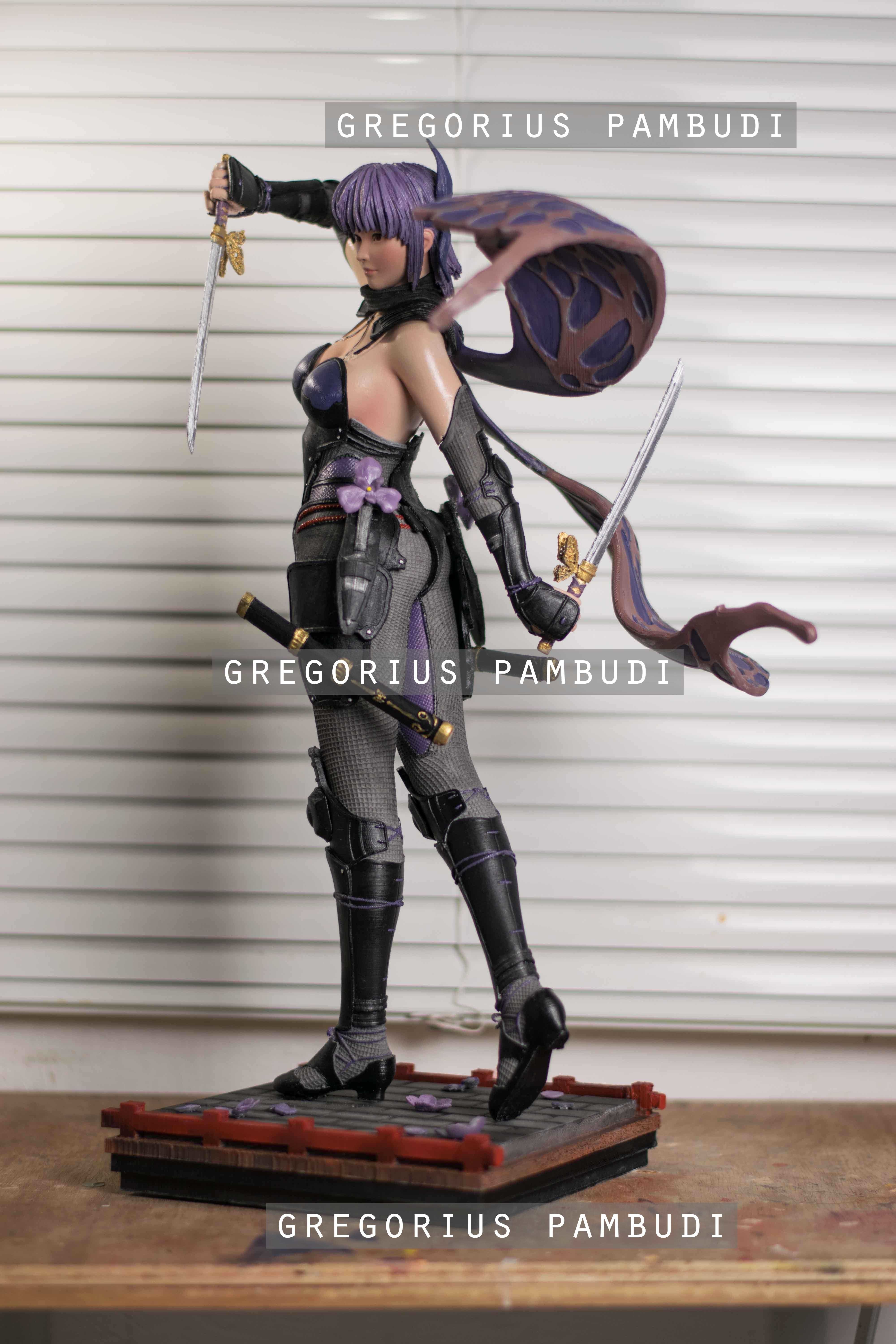 Ayane Dead or Alive Fan Art Statue 3d Printable 3D print model_14