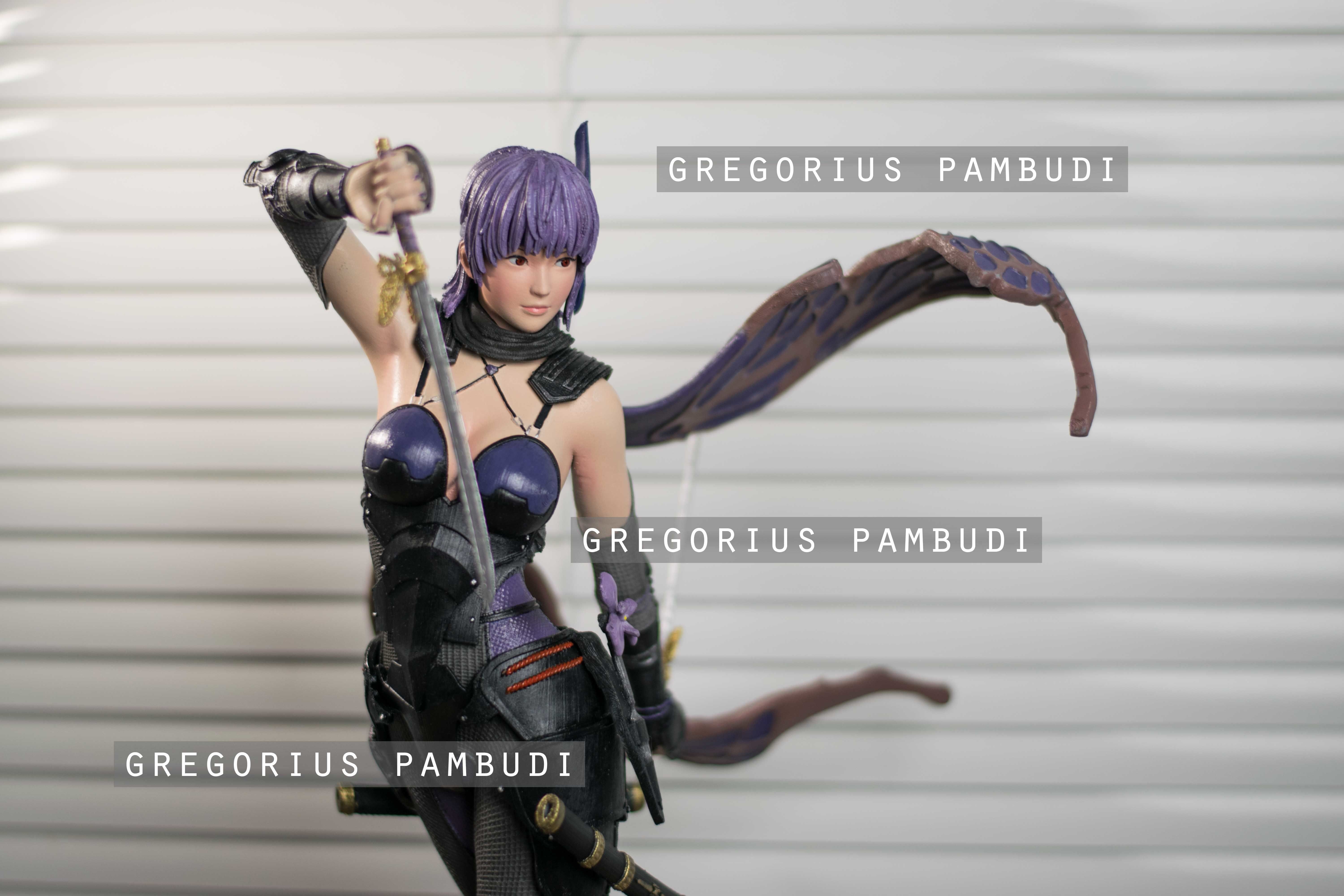 Ayane Dead or Alive Fan Art Statue 3d Printable 3D print model_6