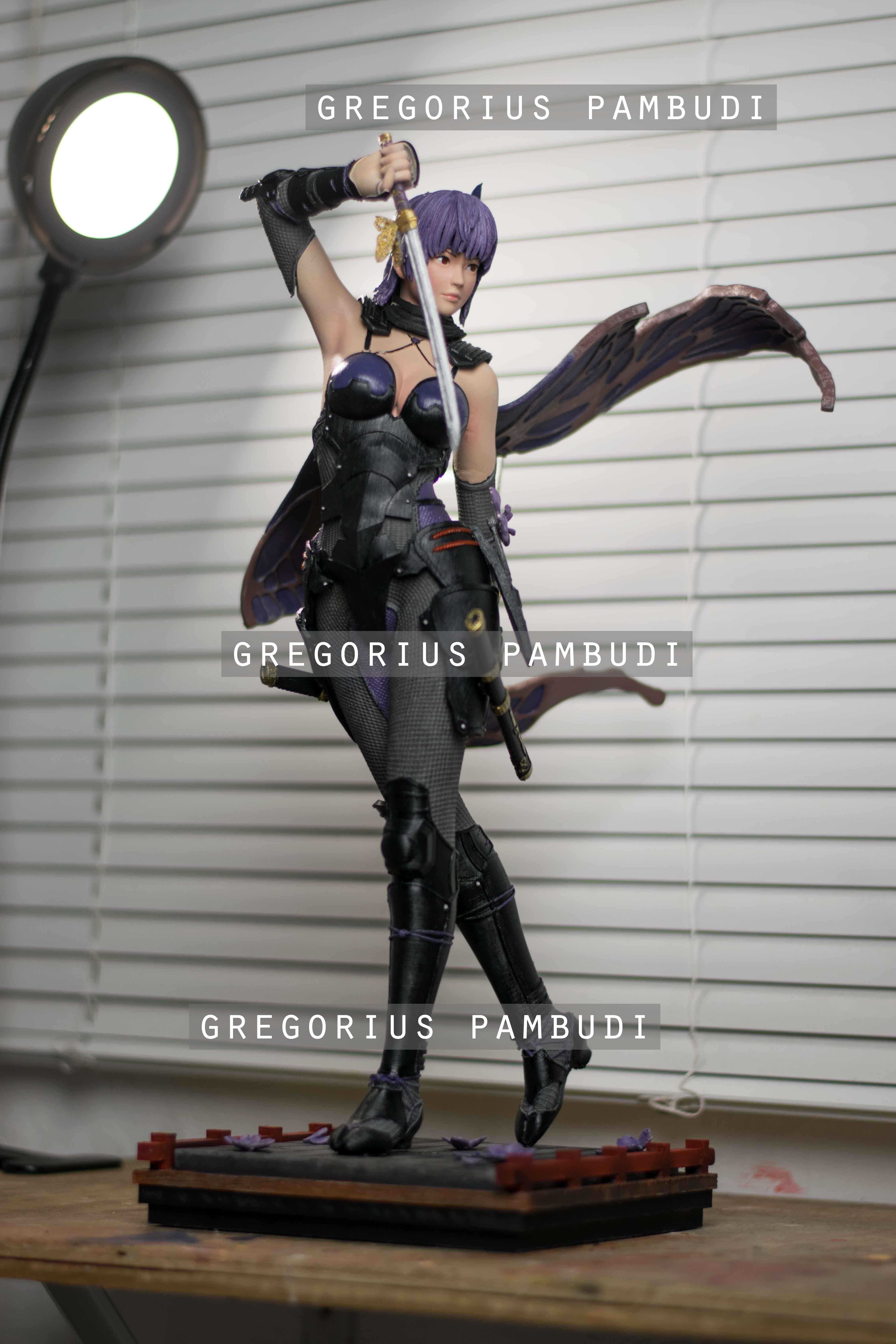 Ayane Dead or Alive Fan Art Statue 3d Printable 3D print model_11
