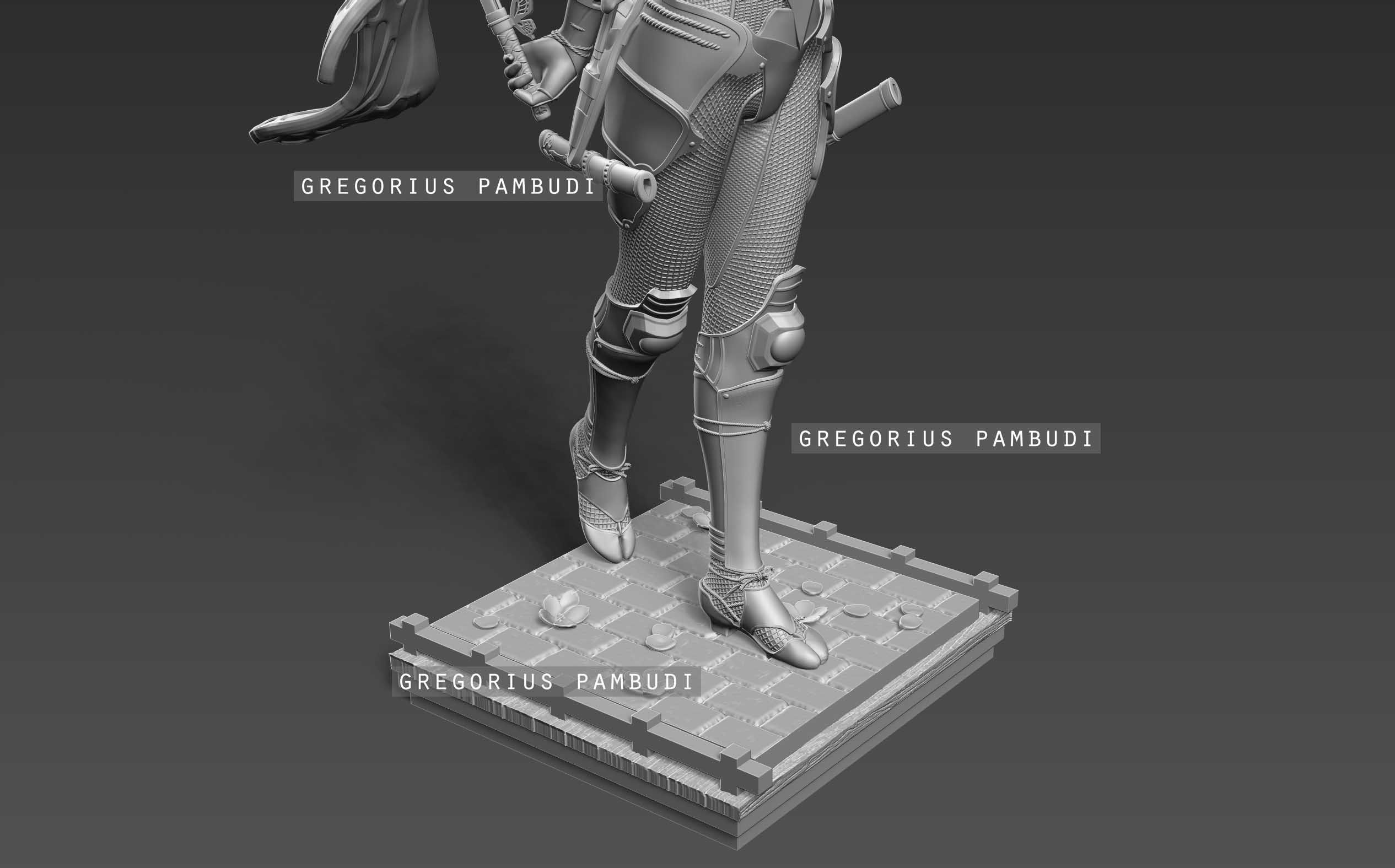 Ayane Dead or Alive Fan Art Statue 3d Printable 3D print model_34