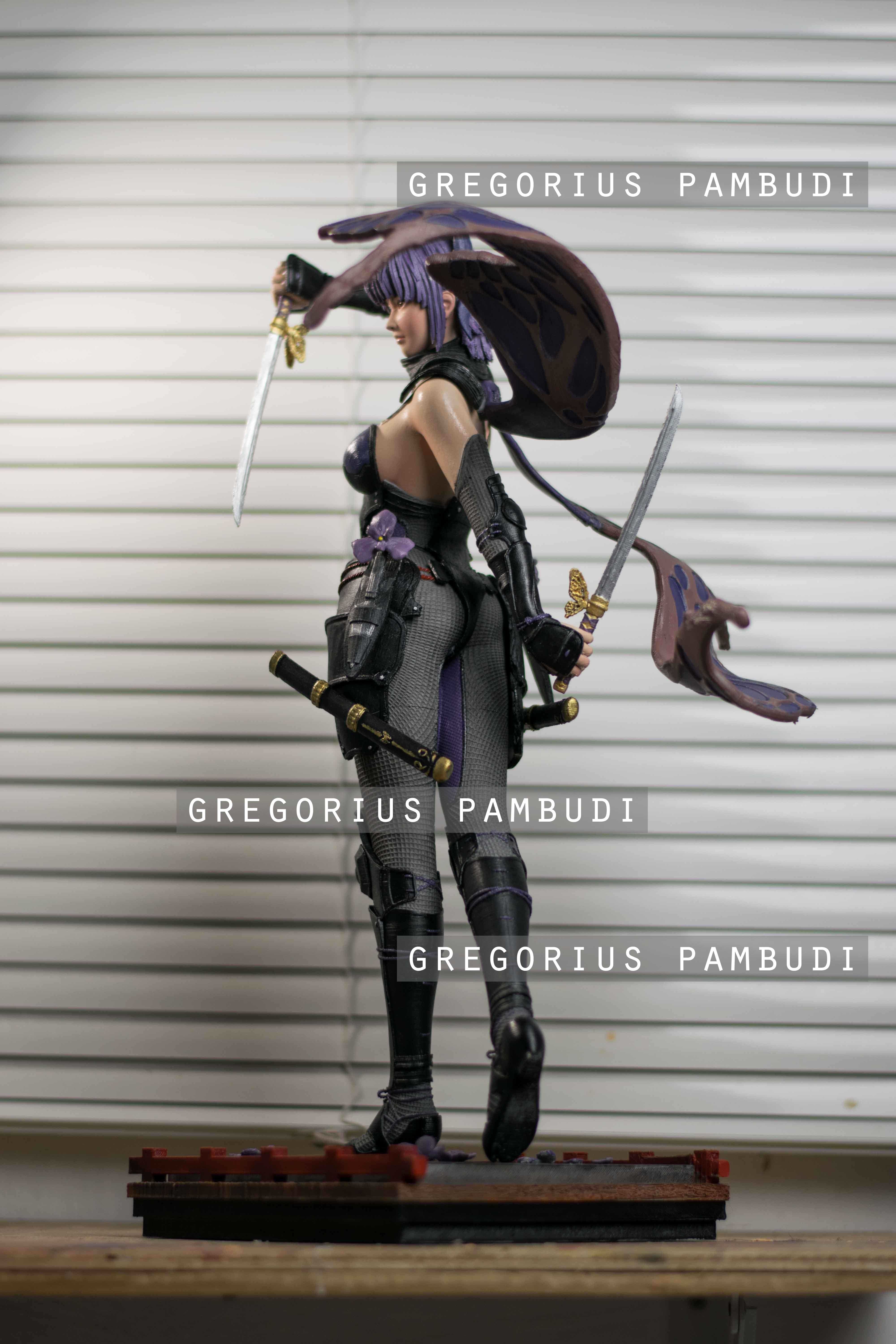 Ayane Dead or Alive Fan Art Statue 3d Printable 3D print model_7