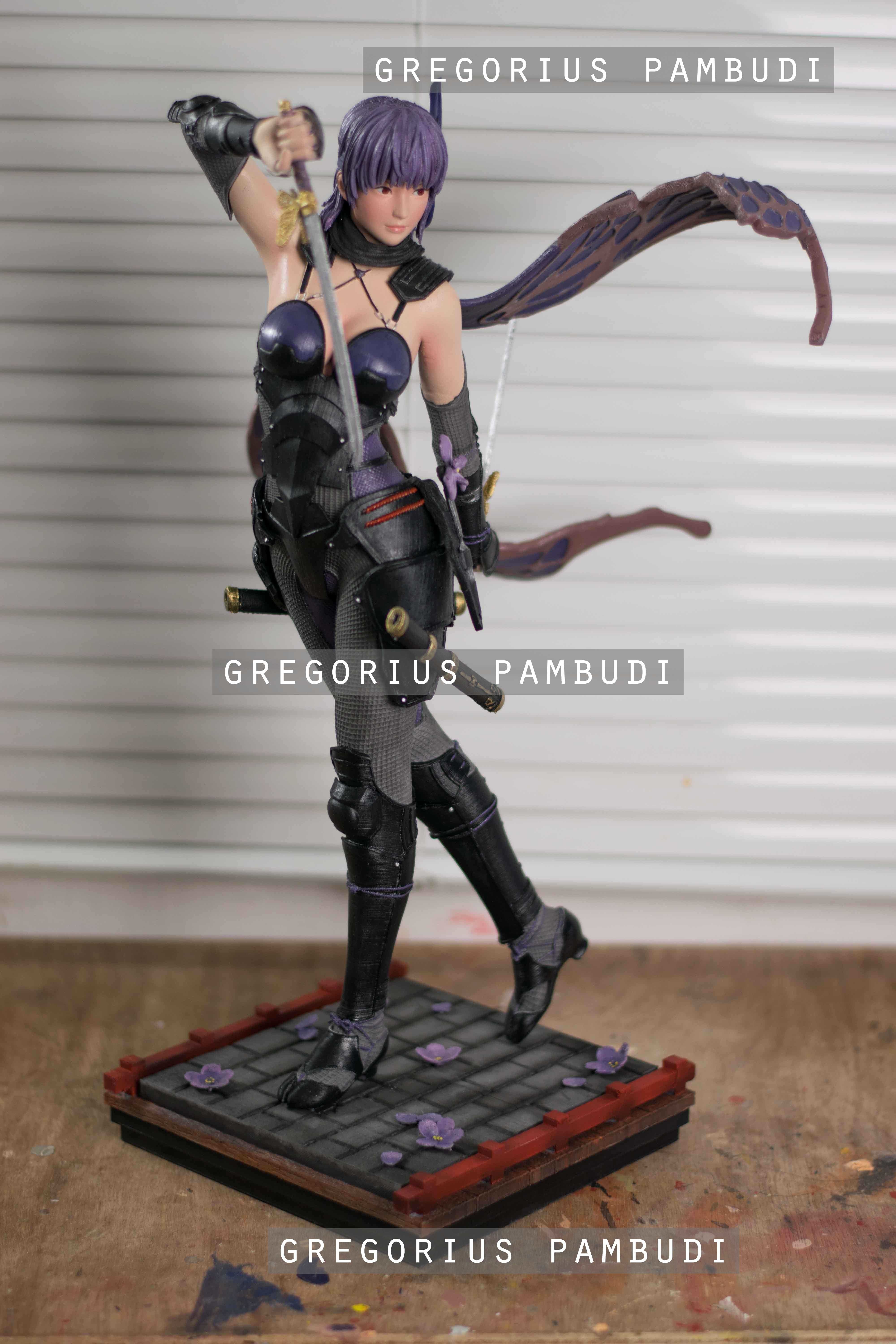 Ayane Dead or Alive Fan Art Statue 3d Printable 3D print model_13